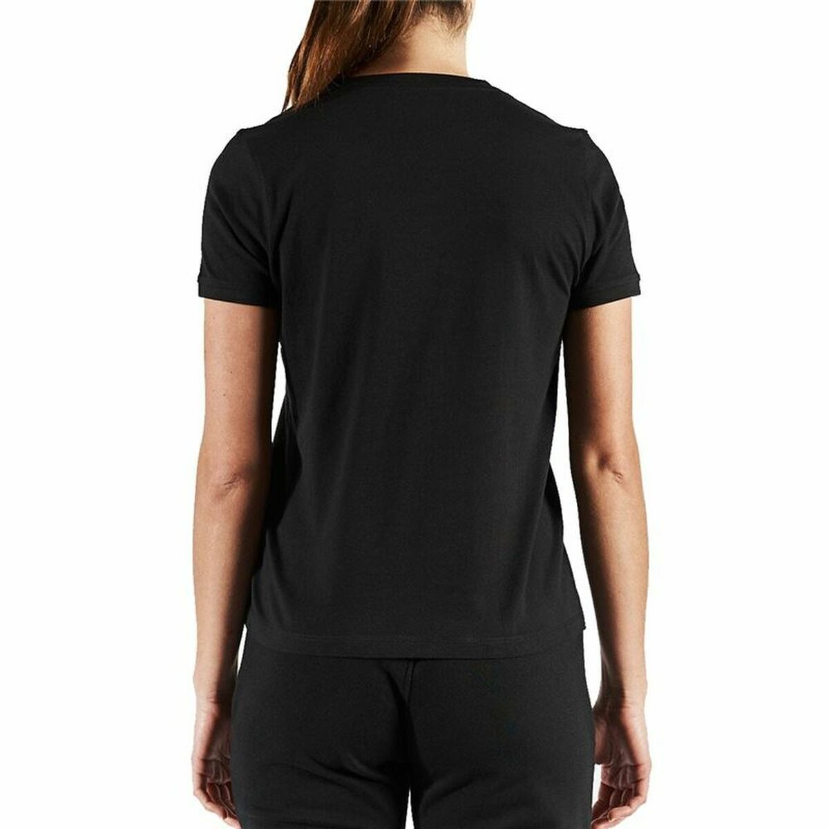 T-shirt med kortärm Dam Kappa Cabou Svart - 3