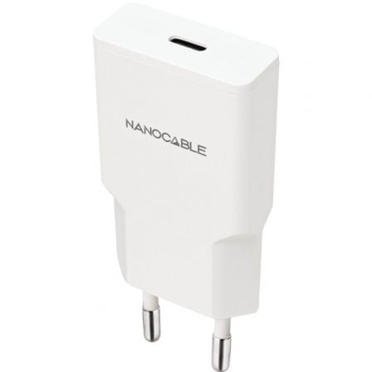 Väggladdare NANOCABLE 10.10.2021 Vit 20 W - 2