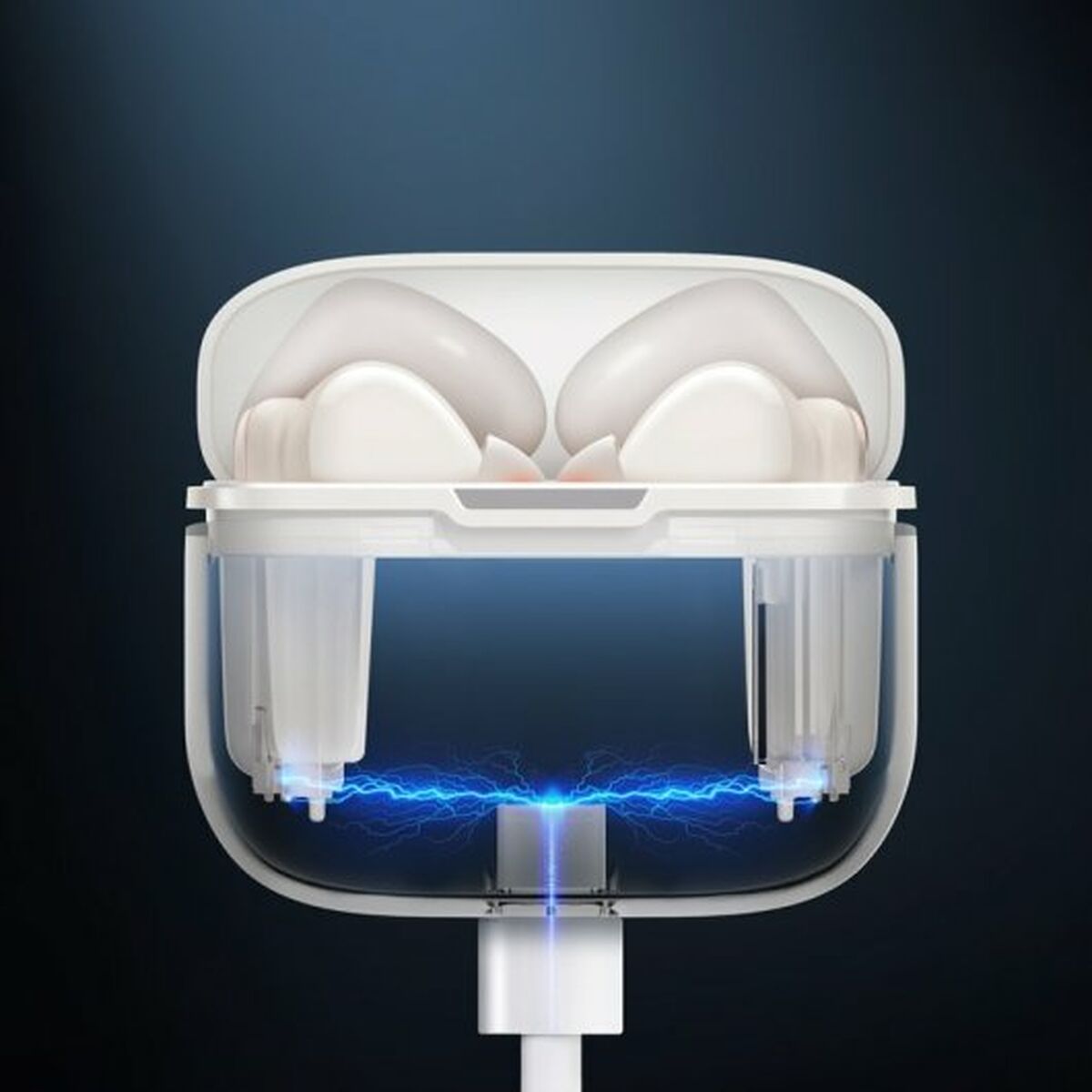 Hörlurar med Mikrofon Mibro Earbuds AC1  Vit - 3