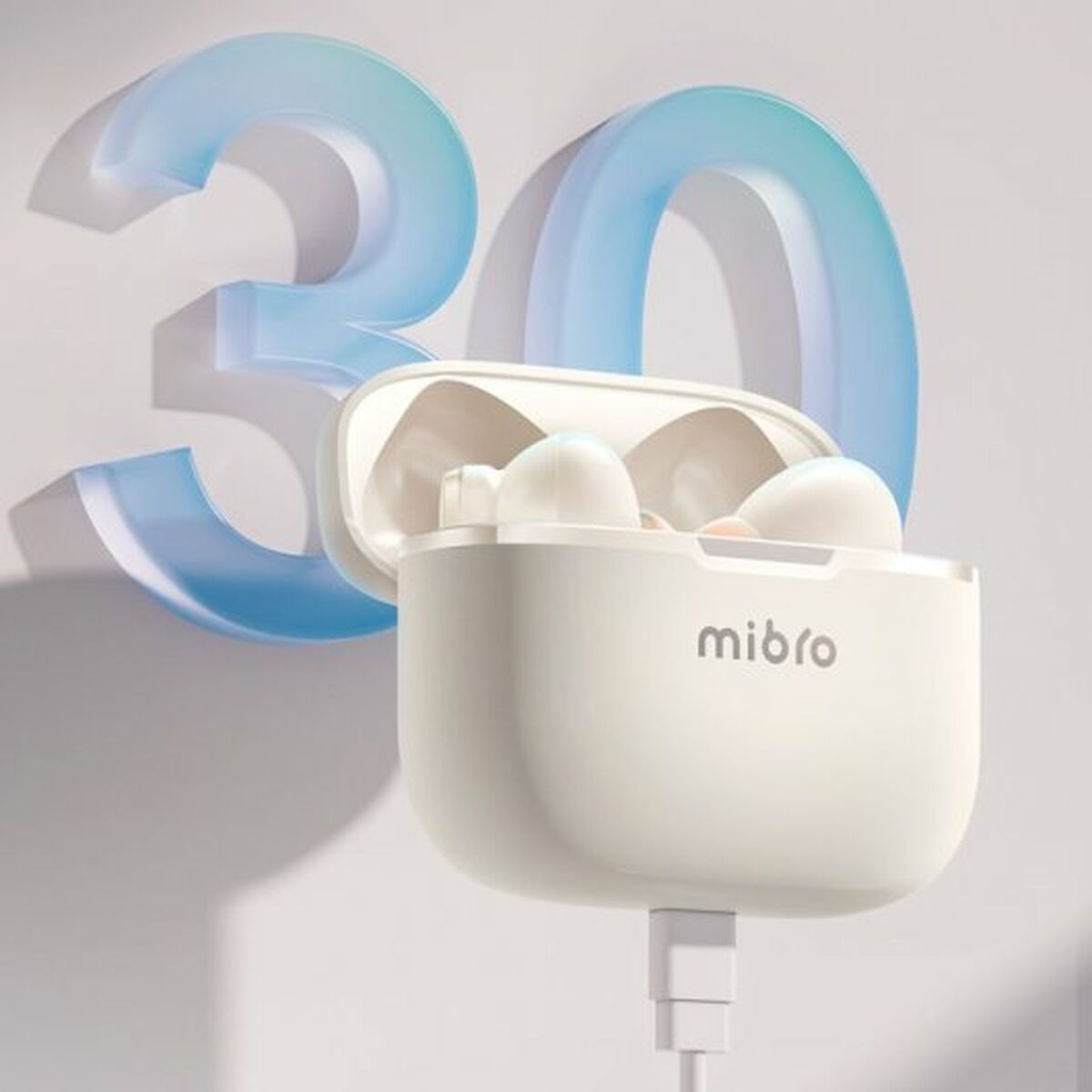 Hörlurar med Mikrofon Mibro Earbuds AC1  Vit - 4