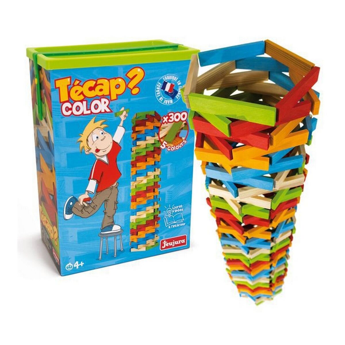 Byggsats Jeujura Tecap Color 300 Delar - 3
