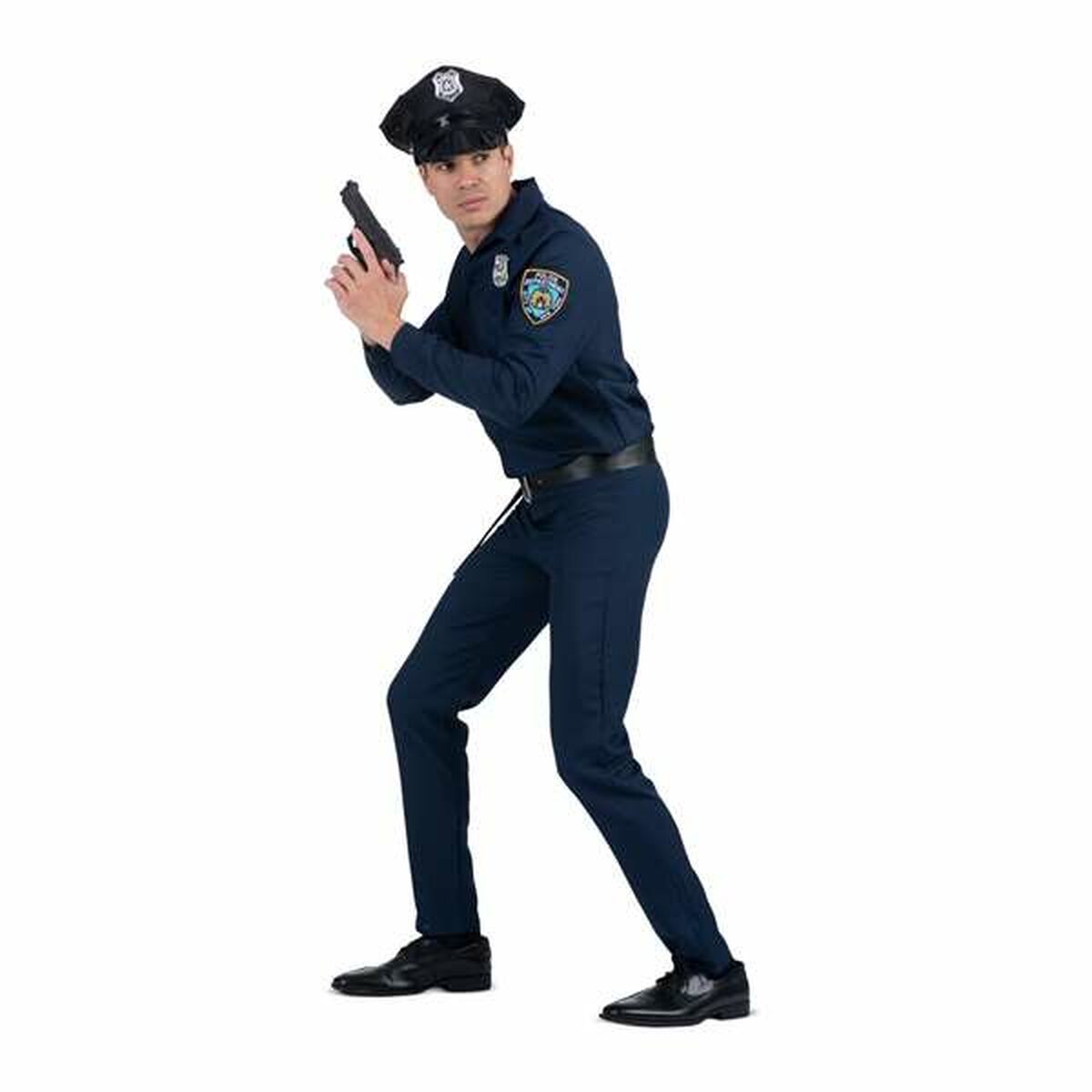 Maskeraddräkt vuxna My Other Me Polis XXXL - 5