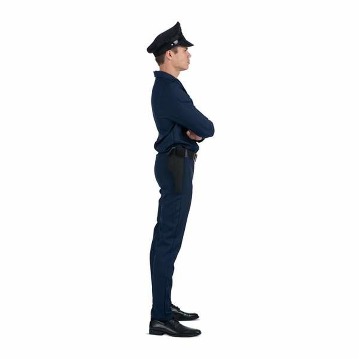 Maskeraddräkt vuxna My Other Me Polis XXXL - 4