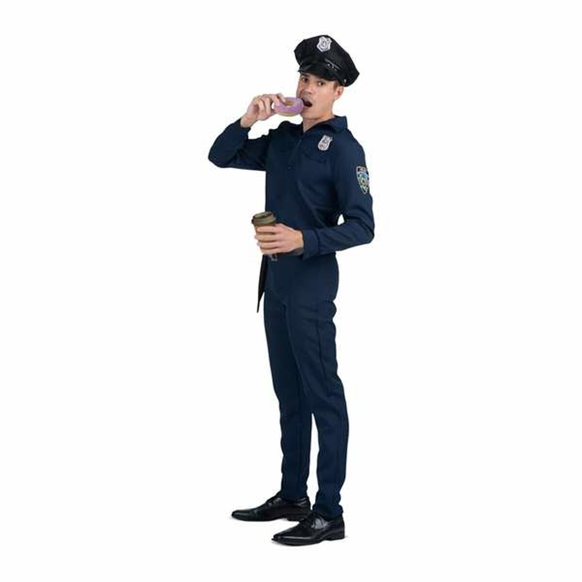 Maskeraddräkt vuxna My Other Me Polis XXXL - 6