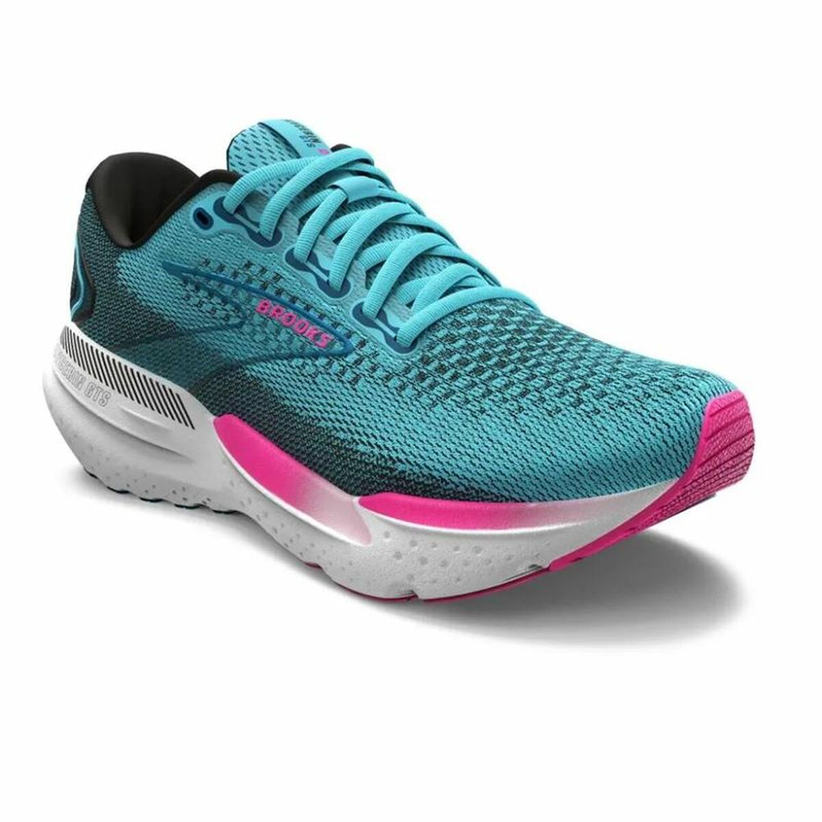 Sportskor Brooks Glycerin GTS 21 Moroccan Blå Turkos Kvinna - 3