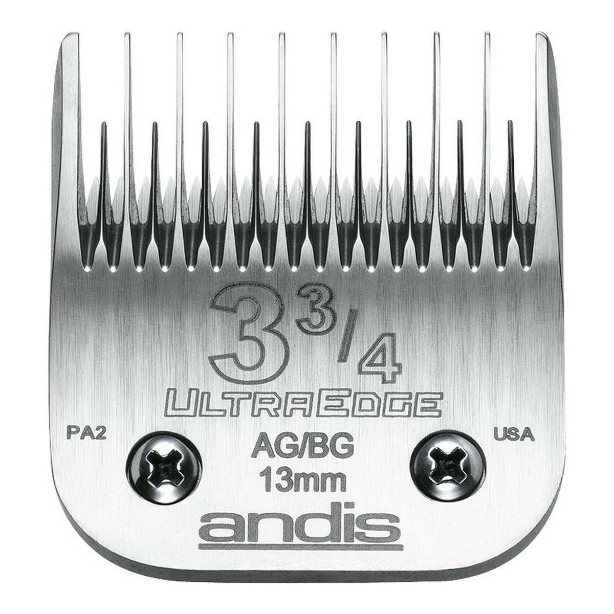 Rakblad Andis 3 3/4 Stål Kromad - 3