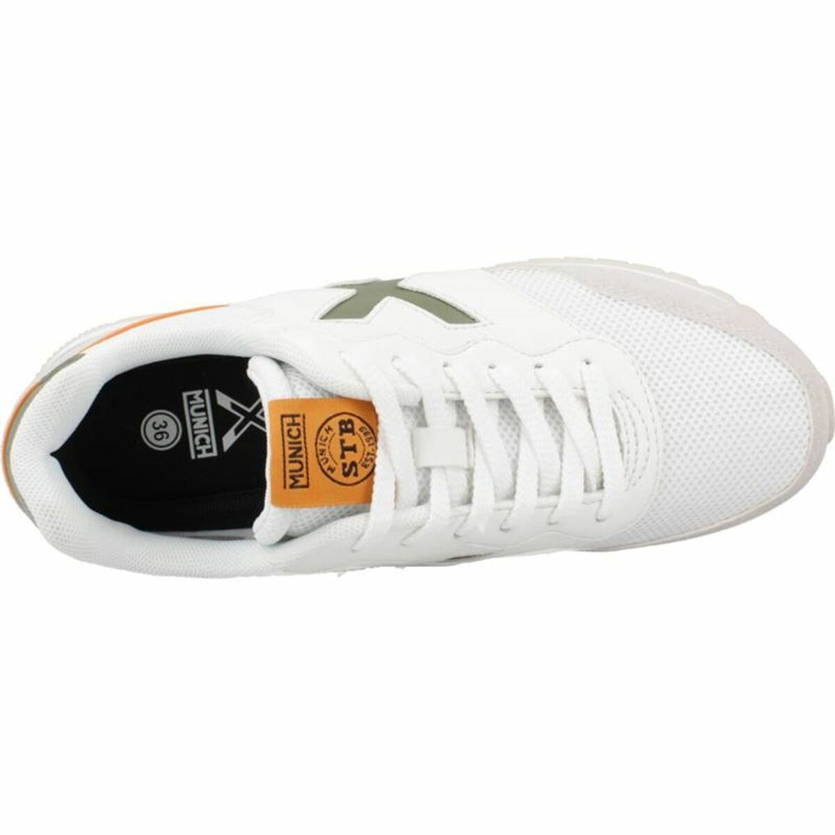 Sportskor Casual Barn Munich Dash Kid 155 Vit - 4