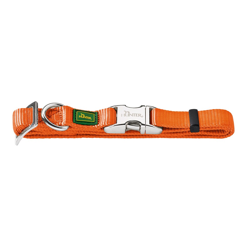 Hundhalsband Hunter Alu-Strong Orange M 30-45 cm