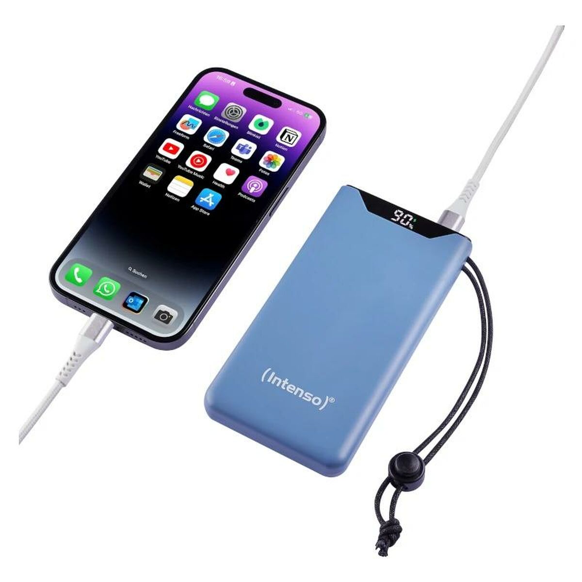Powerbank INTENSO F10000 10000 mAh Blå - 4