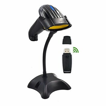 Sträckkodsläsare med hållare Ewent EW3430 LED USB