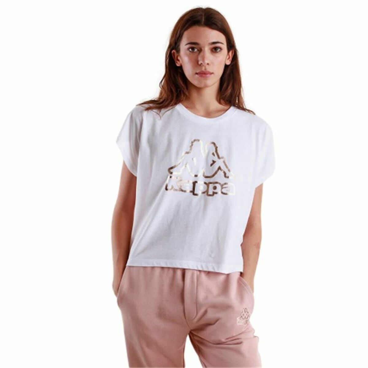 T-shirt med kortärm Dam Kappa Duva - 3
