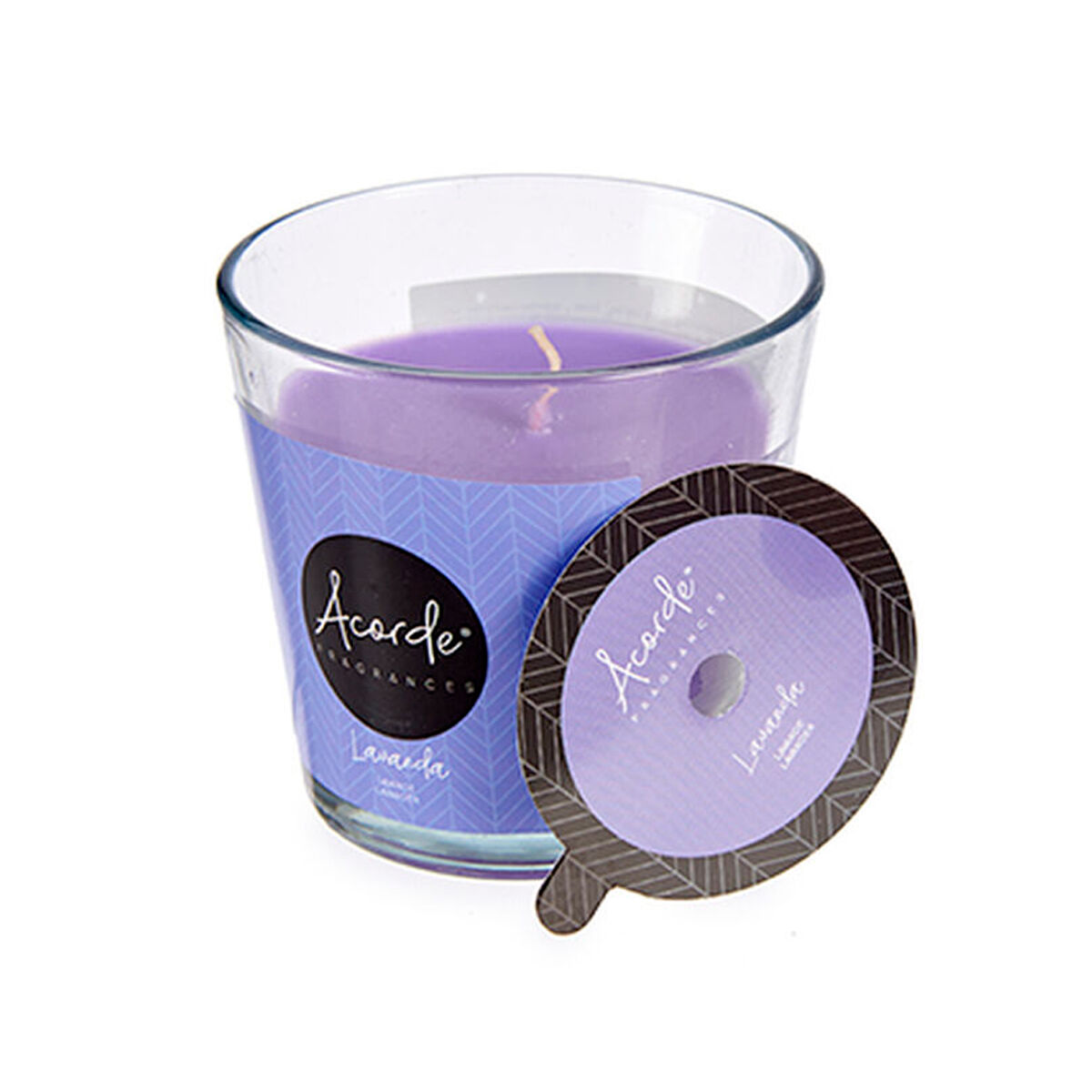 Doftljus Acorde Lavendel 120 g (12 antal) - 2