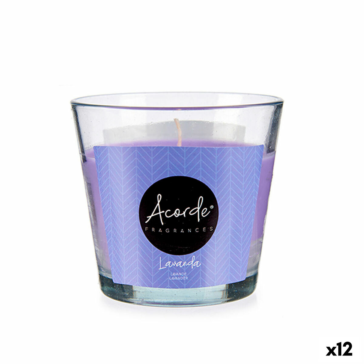 Doftljus Acorde Lavendel 120 g (12 antal)