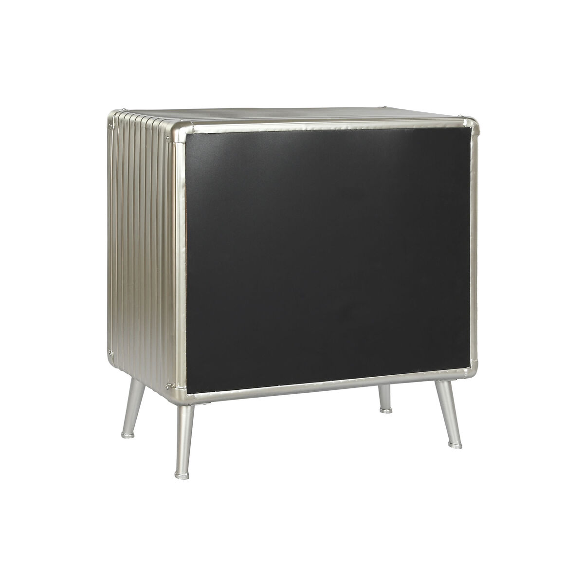 Byrå Home ESPRIT Silvrig Metall Trä MDF Vintage 80 x 39 x 82 cm - 2