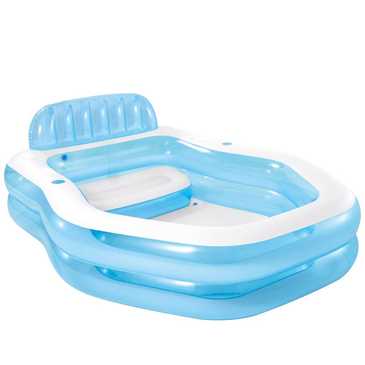Upplåsbar bassäng Intex Blå 530 l 229 x 135 x 191 cm (2 antal) - 10