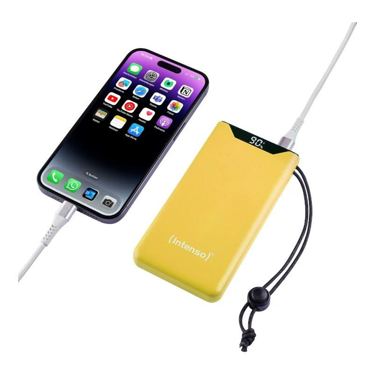 Powerbank INTENSO F10000 10000 mAh Gul - 4