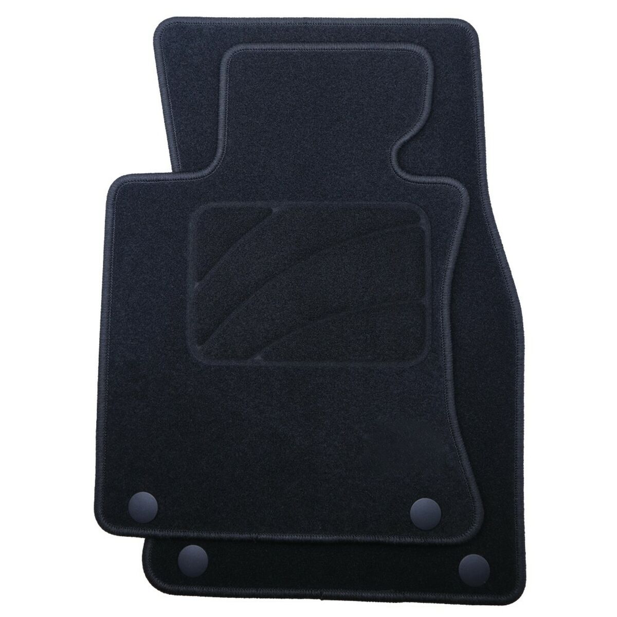 Set med bilgolvmattor OCC Motorsport OCCBW0014 Bmw E64 Serie 6 Cabrio 5 Delar - 2