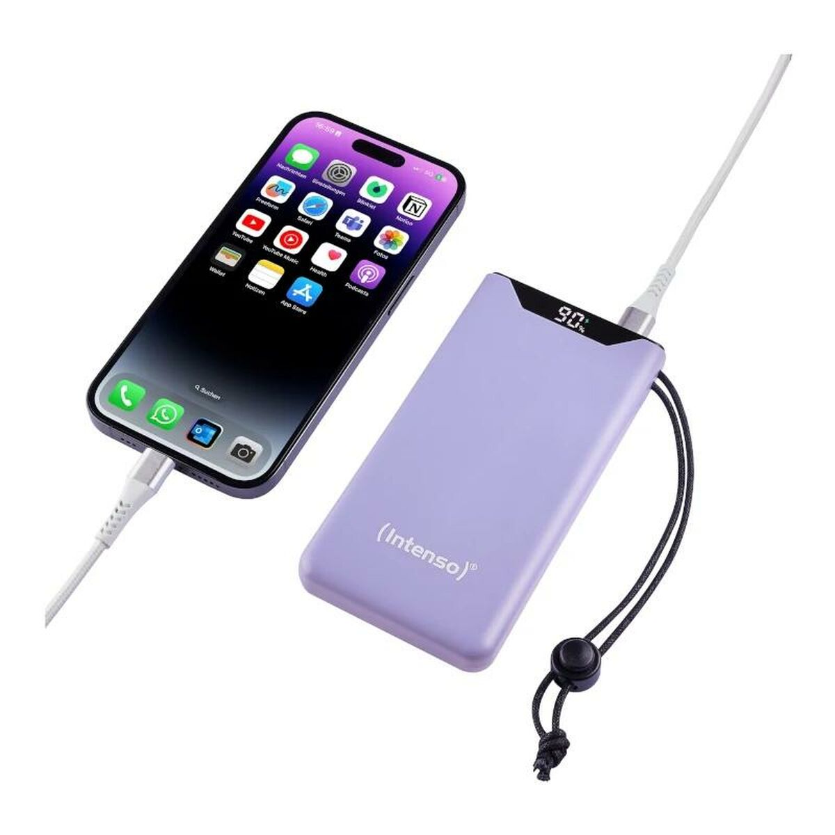Powerbank INTENSO F10000 10000 mAh Purpur Violett - 4