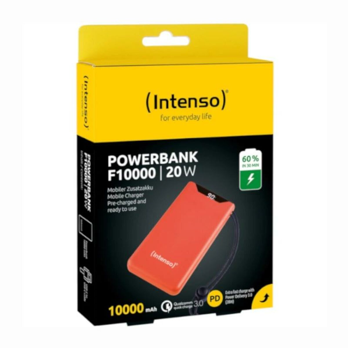 Powerbank INTENSO F10000 10000 mAh Orange - 4