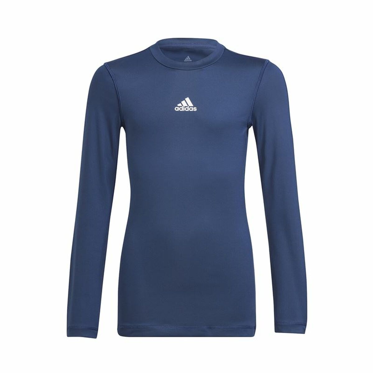 Kortärmad fotbollströja, Barn Adidas Techfit  Blå