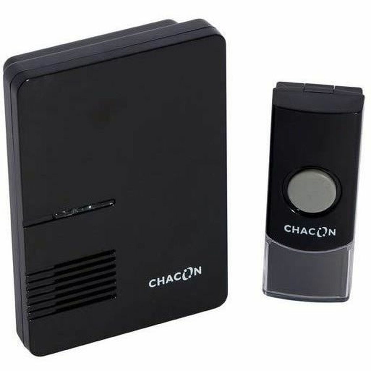 Trådlös dörrklocka med knapp Chacon (12 V)