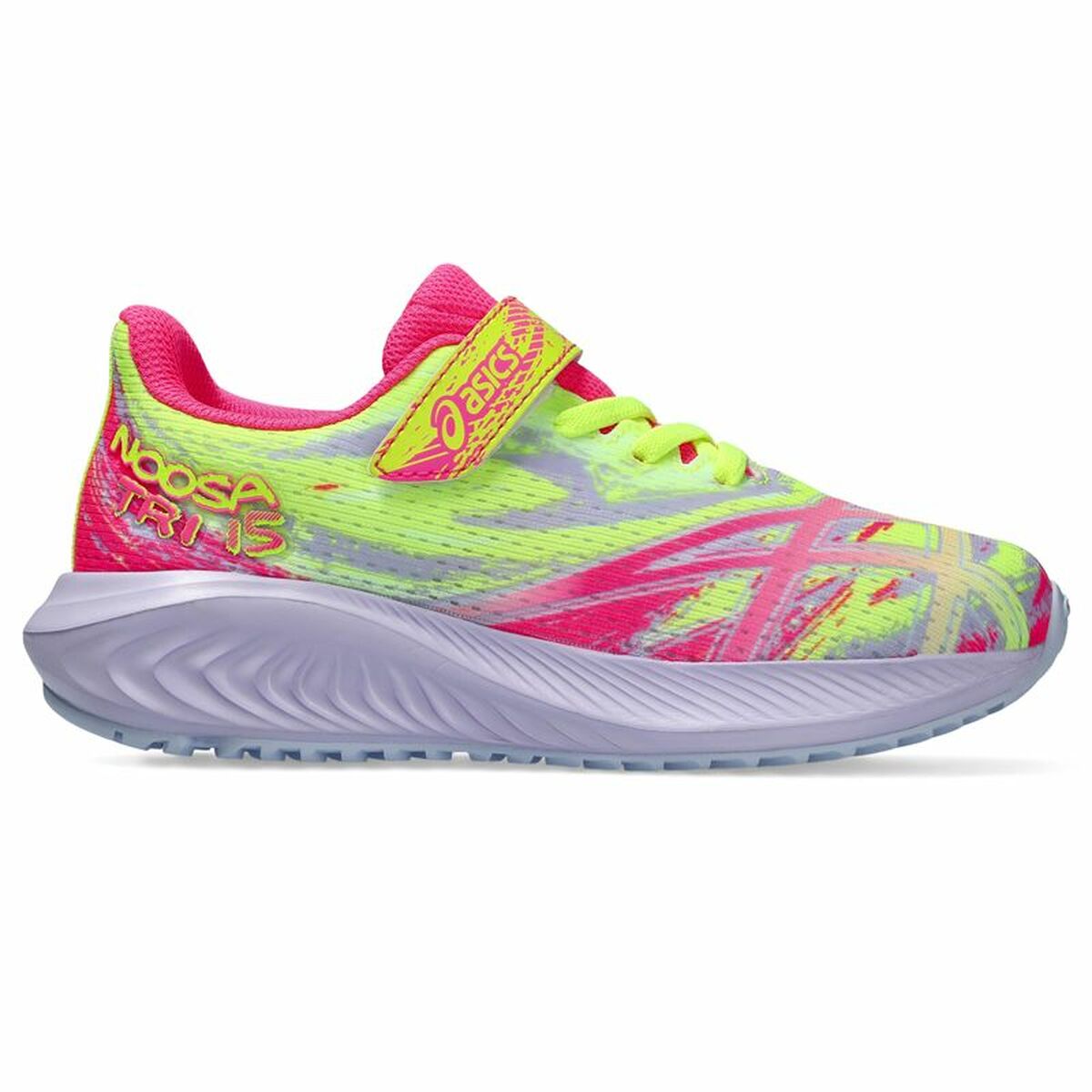Löparskor, Barn Asics Pre Noosa Tri 15 Ps Mörkrosa