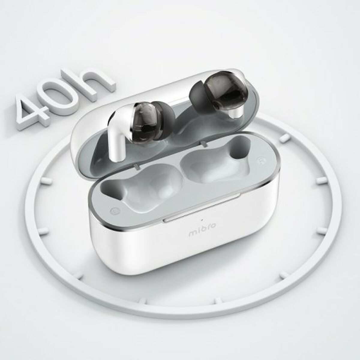 Hörlurar med Mikrofon Mibro Earbuds M1 Vit - 2