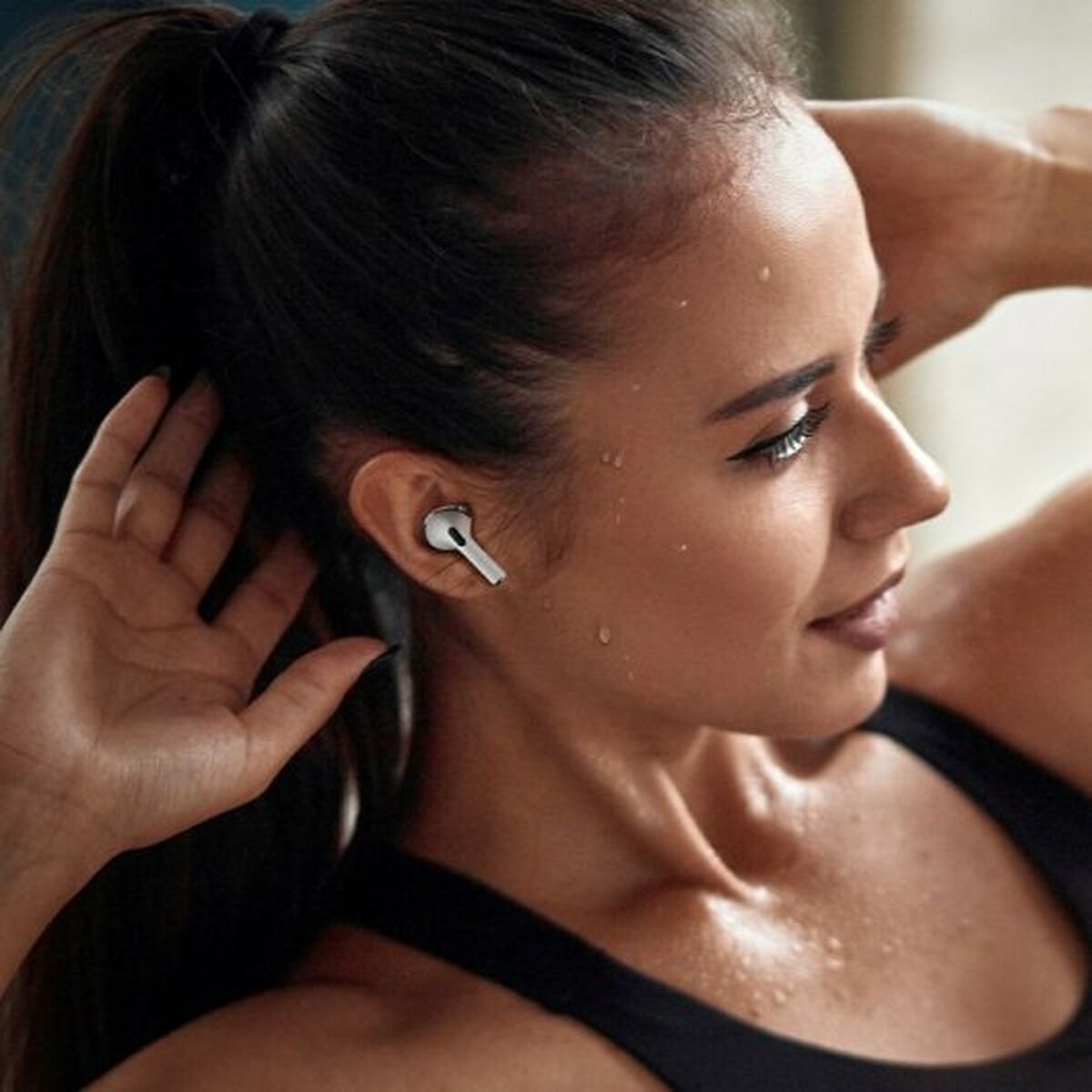 Hörlurar med Mikrofon Mibro Earbuds M1 Vit - 6