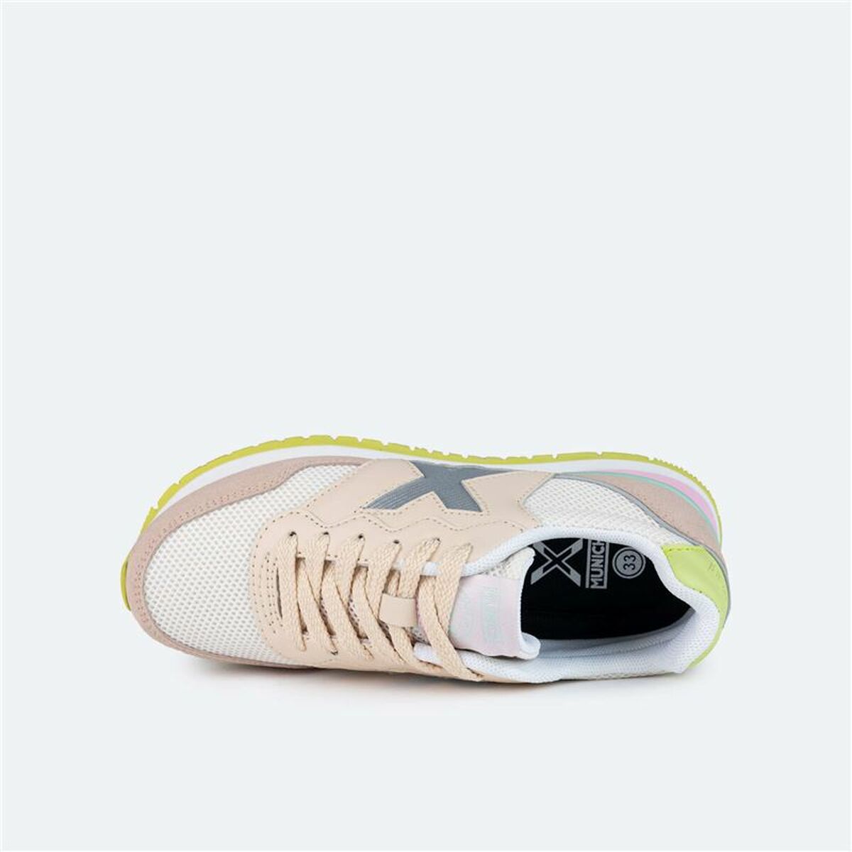 Sportskor Casual Barn Munich Dash Kid 157 Vit - 4