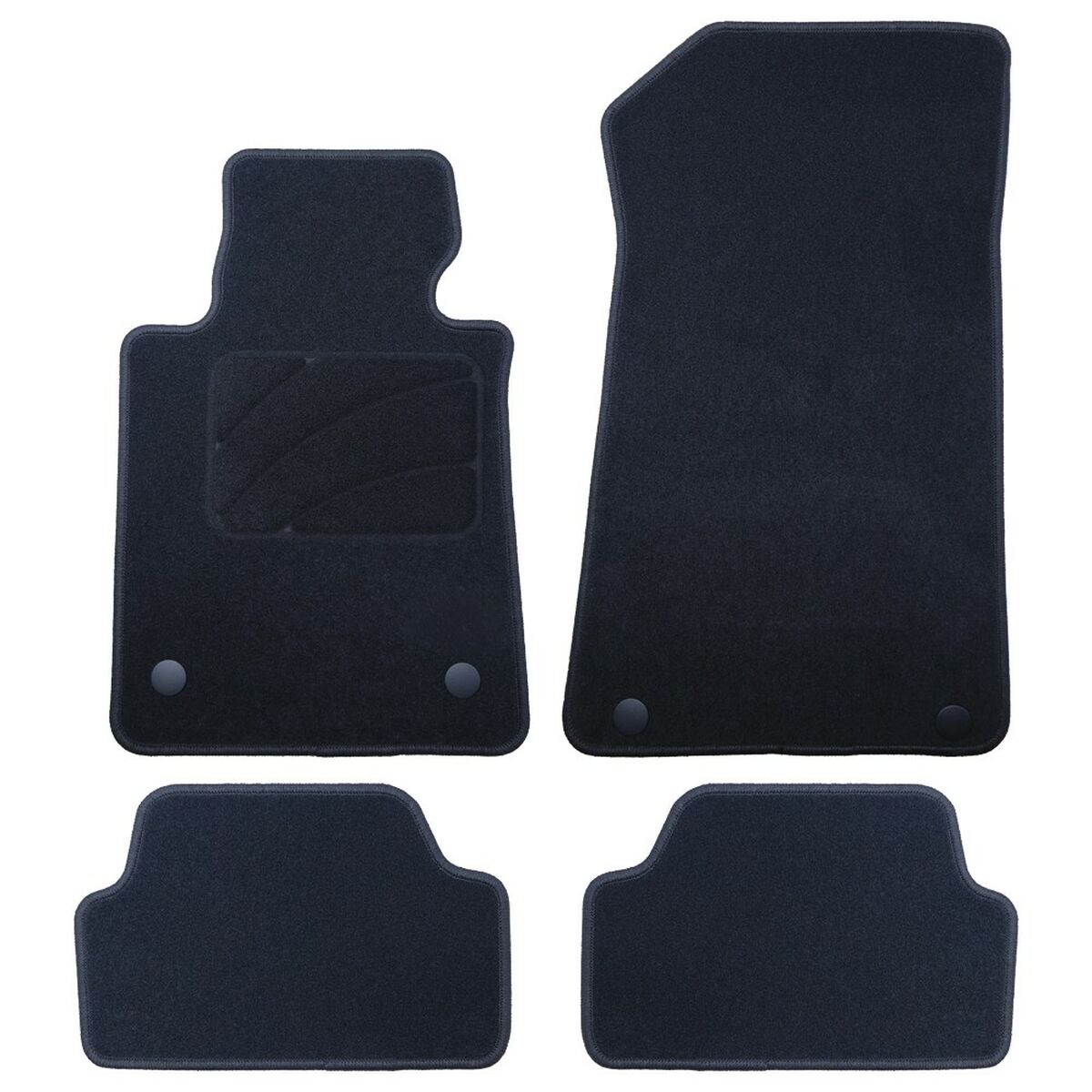 Set med bilgolvmattor OCC Motorsport OCCBW0024 Bmw E88 Serie 1 Cabrio 5 Delar