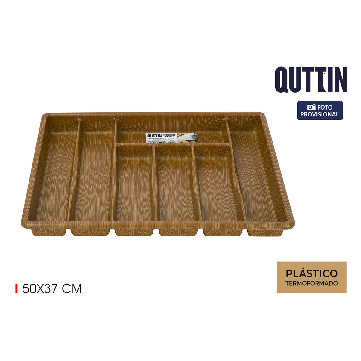 Besticks-sortering Quttin 50 x 37 cm Termoplast - 2