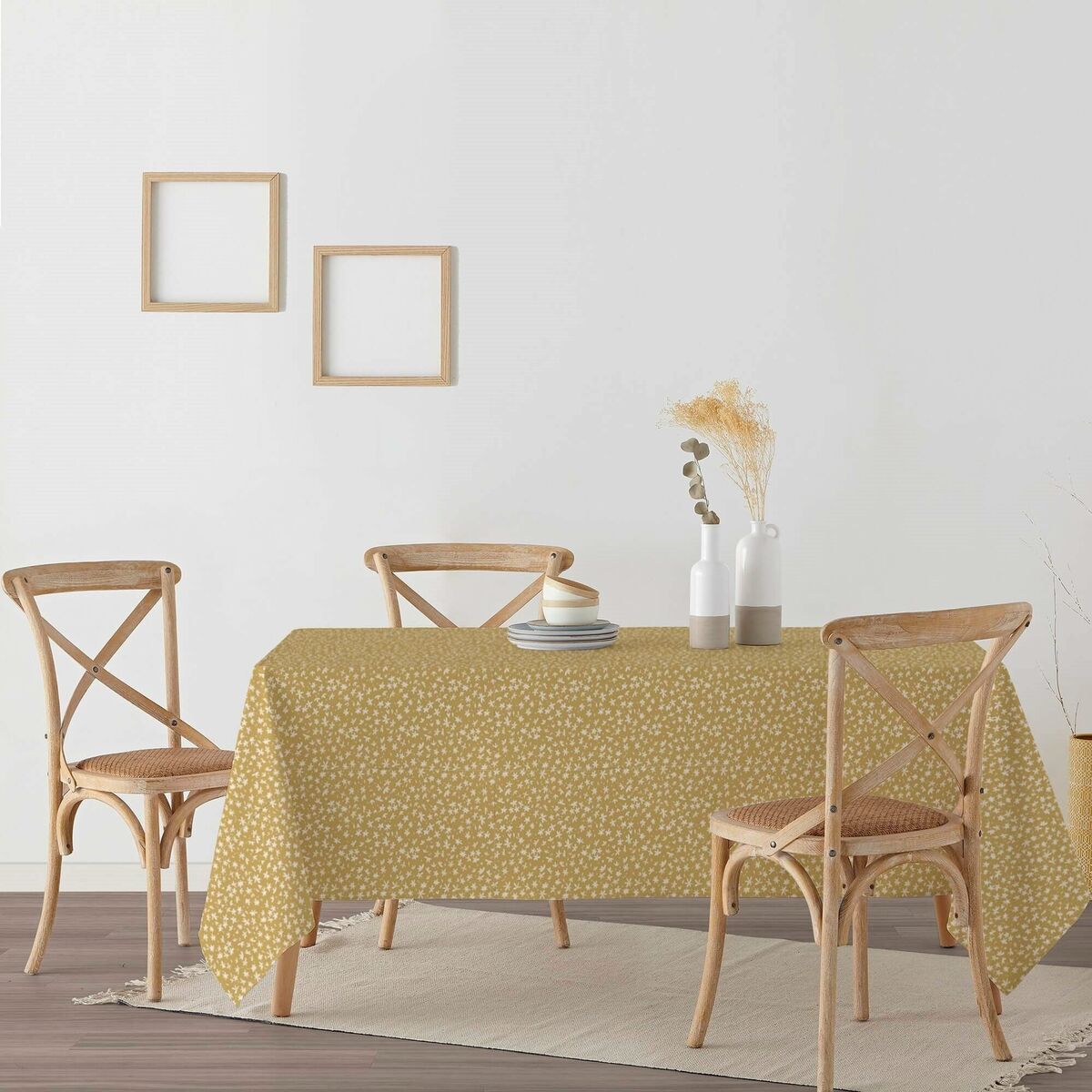 Fläckresistent bordsduk i harts Belum 220-31 Multicolour 150 x 150 cm - 3