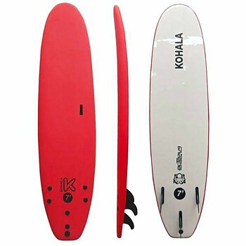 Surfbräda Soft 7' Röd Styv