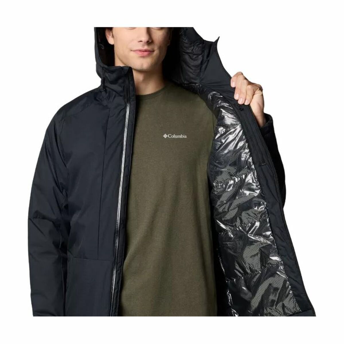 Träningsjacka Herr Columbia Point Park™ II Insulated Svart - 5