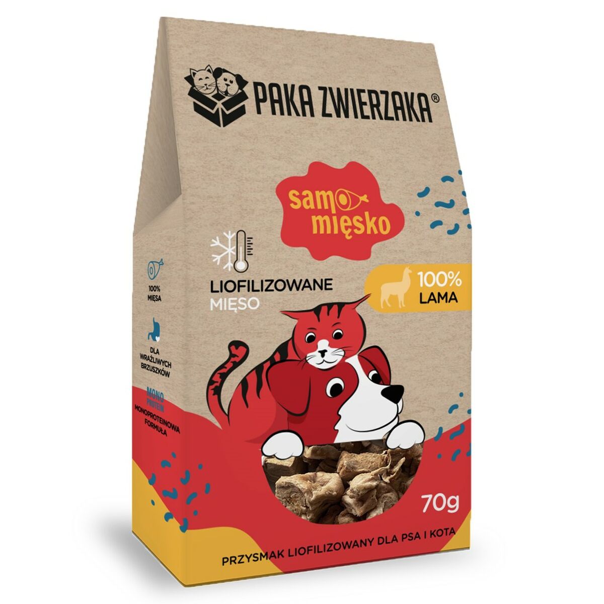 Hundgodis Paka Zwierzaka 70 g