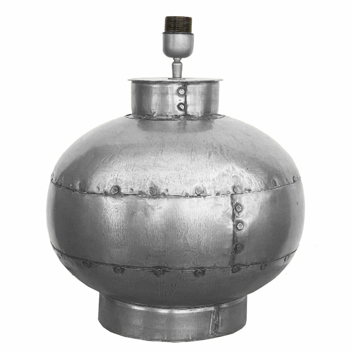 Bordslampa DKD Home Decor Silvrig Mässing 50 W (36 x 36 x 43 cm) - 2