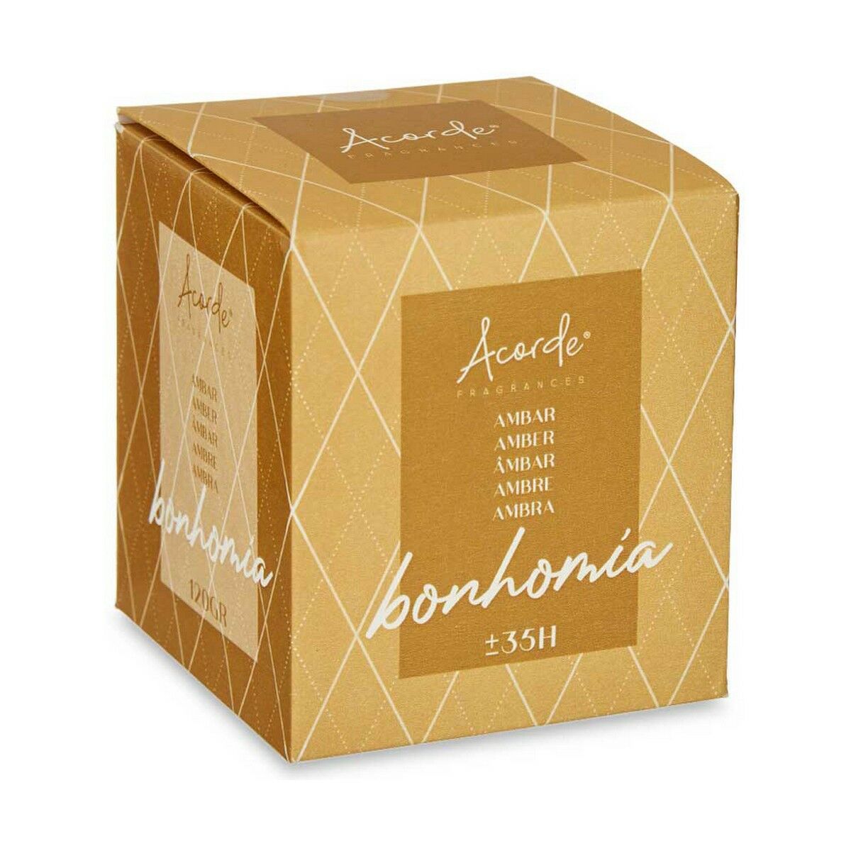 Doftljus Acorde Ambra 120 g (12 antal) - 9