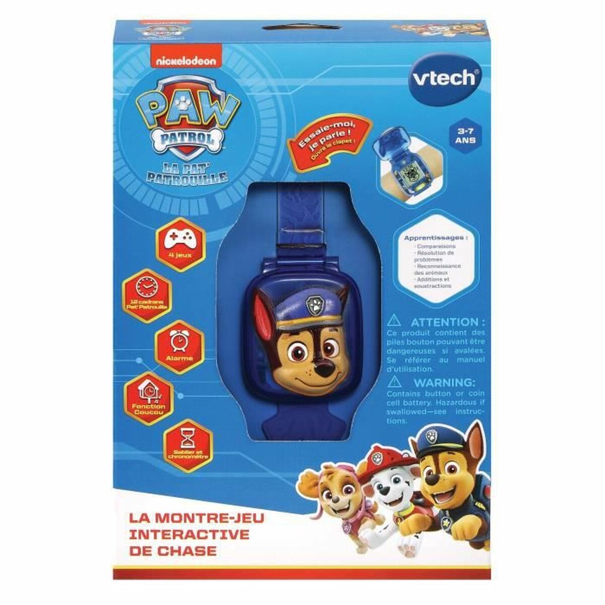 Barnklocka Vtech PAW PATROL 1 Delar - 5