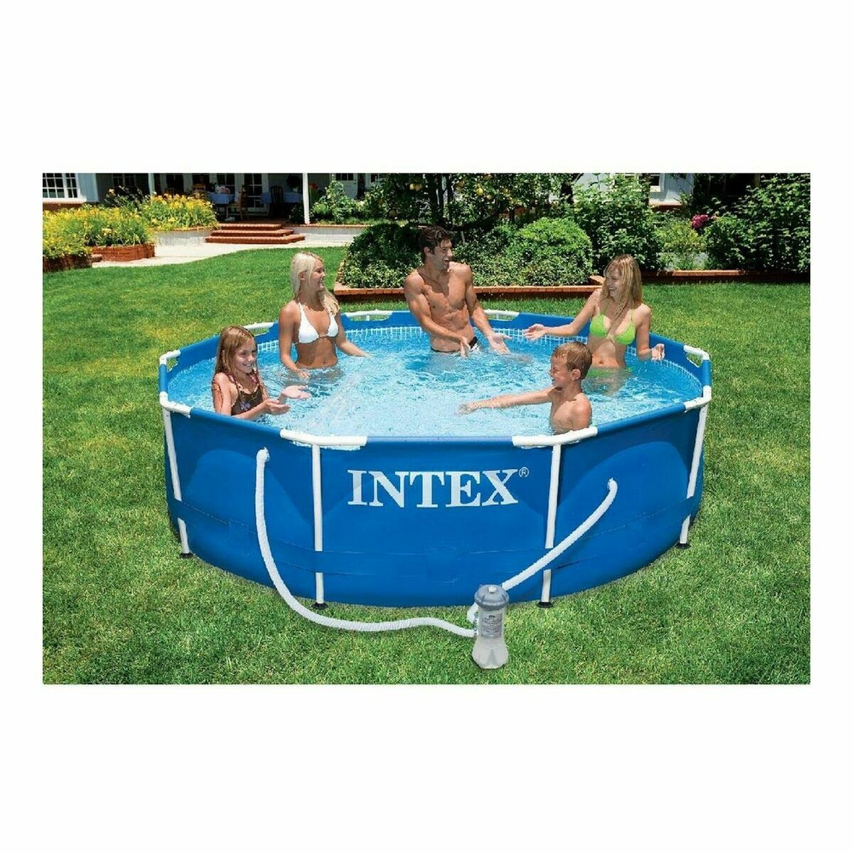 Bollhav Intex 28202GN Blå 4485 L 305 x 76 x 305 cm - 4