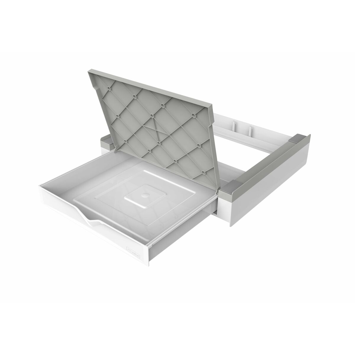 Unionsutrustning för tvättmaskin och torktumlare Meliconi 656123 60 x 60 cm Vit - 3