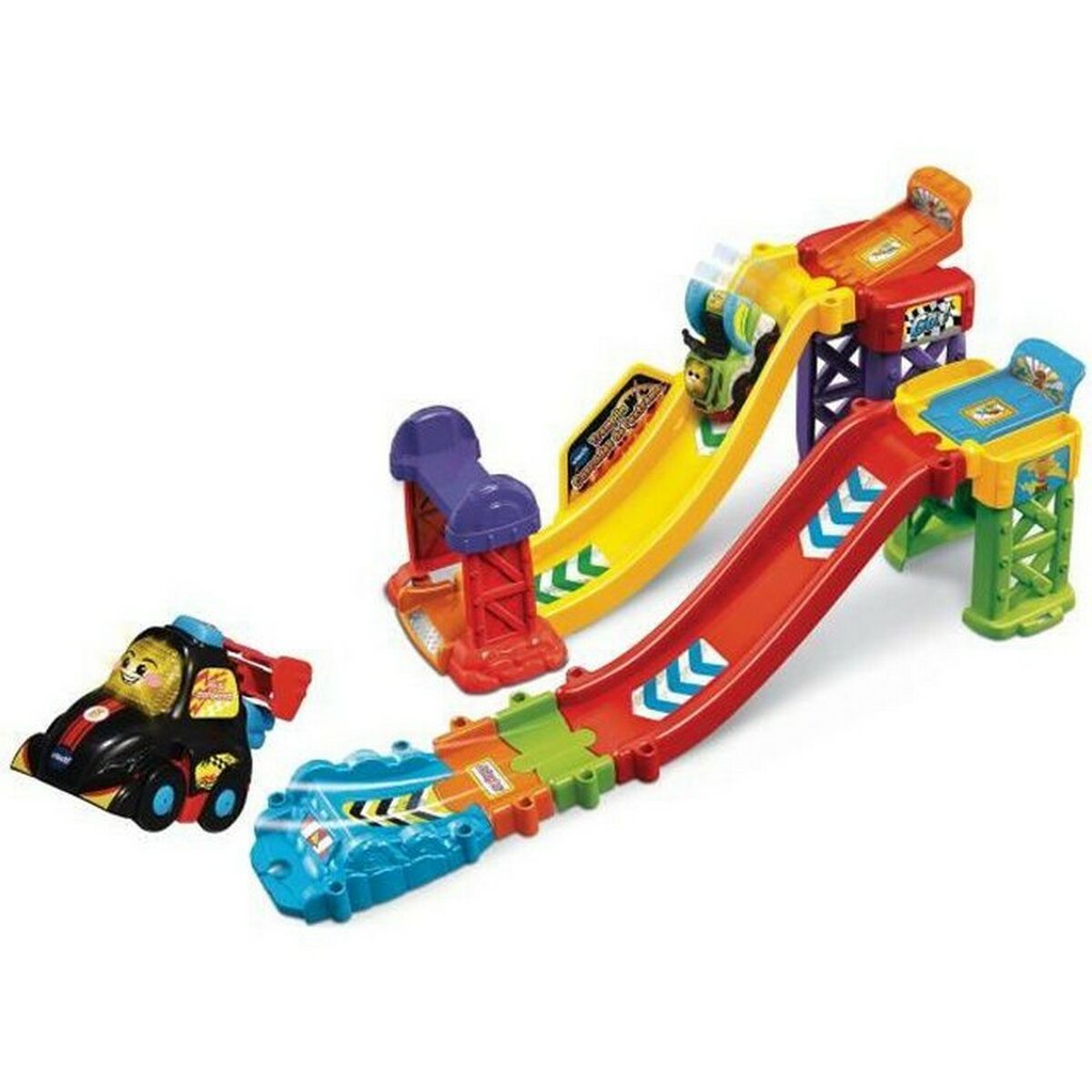 Bana med Ramper Vtech Tut Tut Bolides Springboard of the Extreme Waterfa