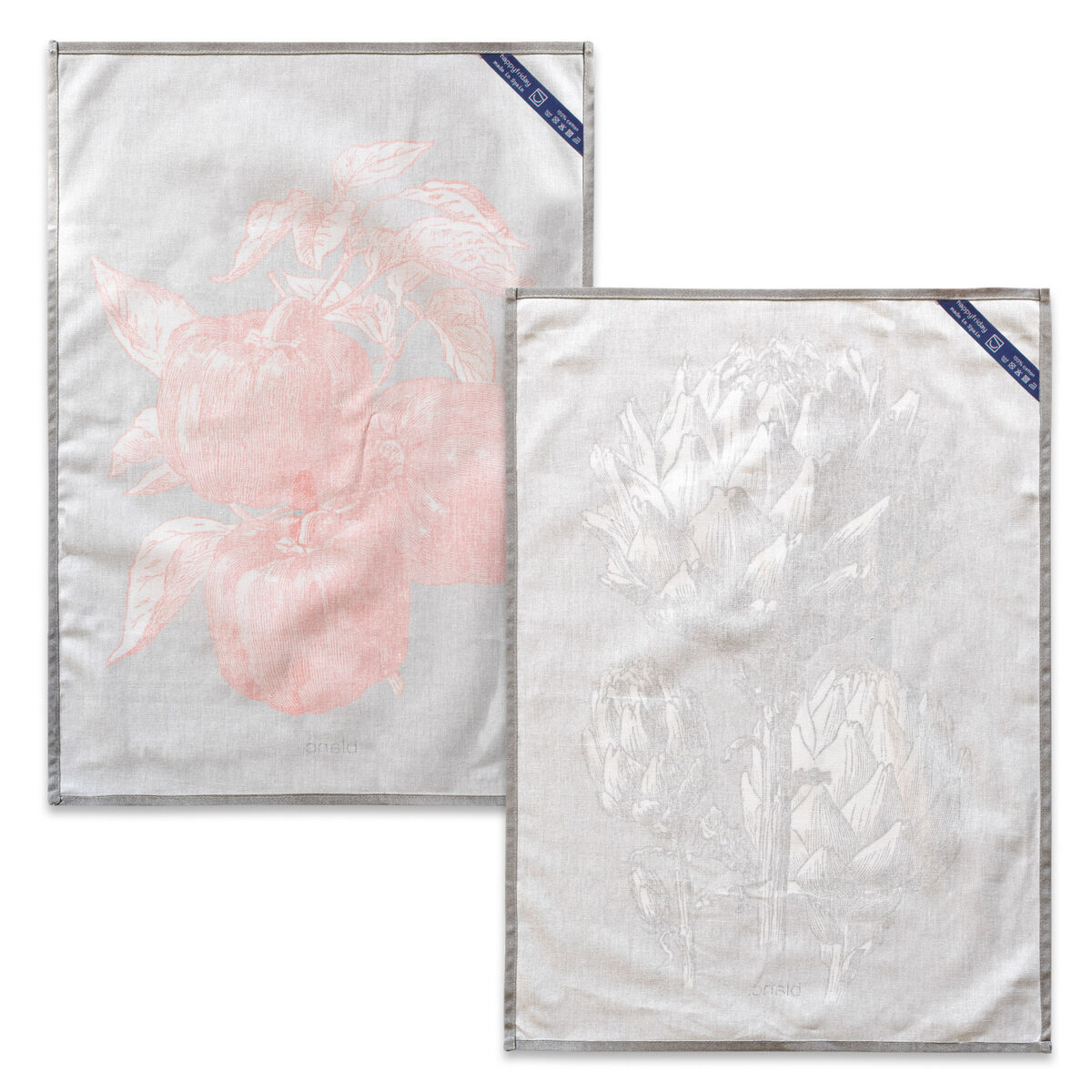 Kökstextil HappyFriday Blanc Artichoke Multicolour 70 x 50 cm (2 antal) - 5