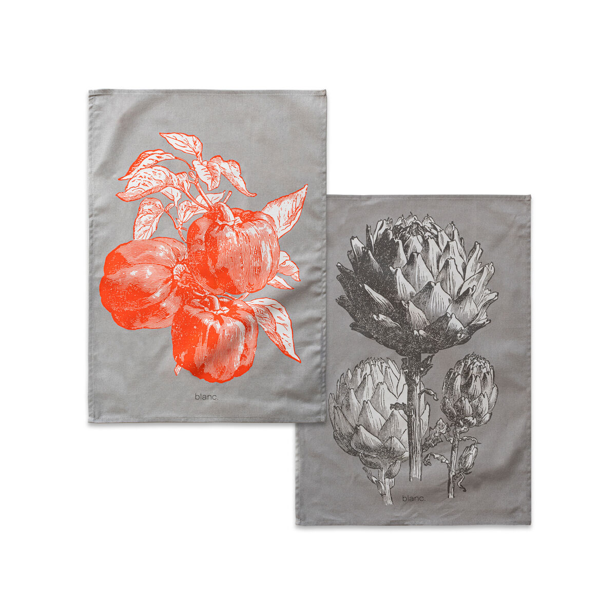 Kökstextil HappyFriday Blanc Artichoke Multicolour 70 x 50 cm (2 antal) - 6