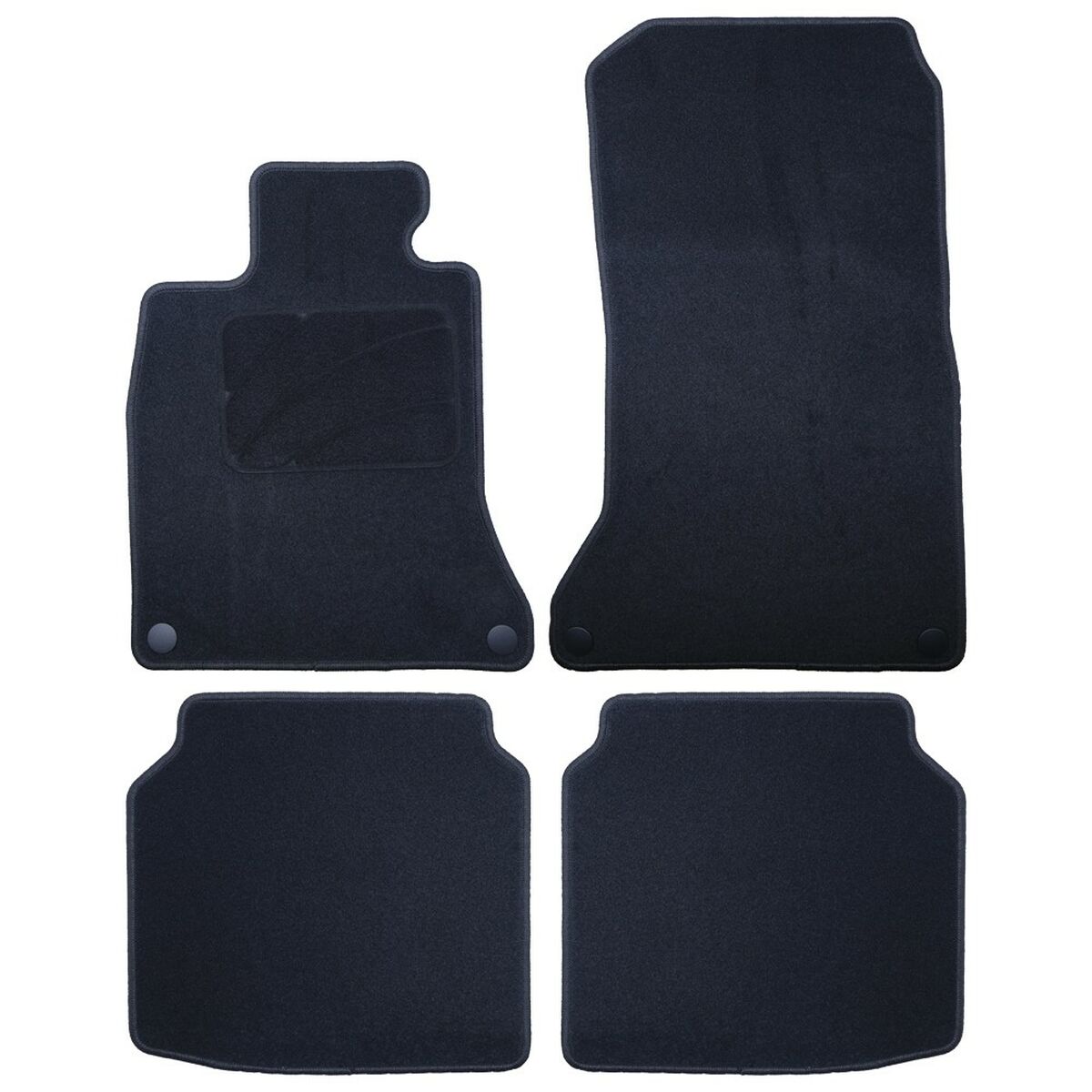 Set med bilgolvmattor OCC Motorsport OCCBW0031 Bmw F02 Serie 7 Largo 5 Delar