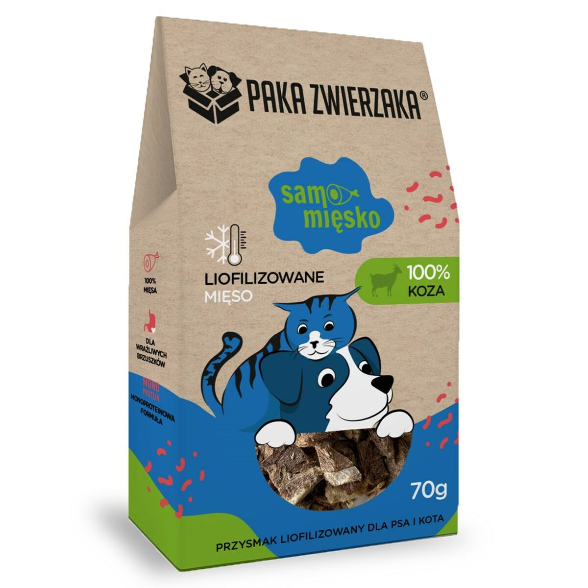 Hundgodis Paka Zwierzaka Get 70 g