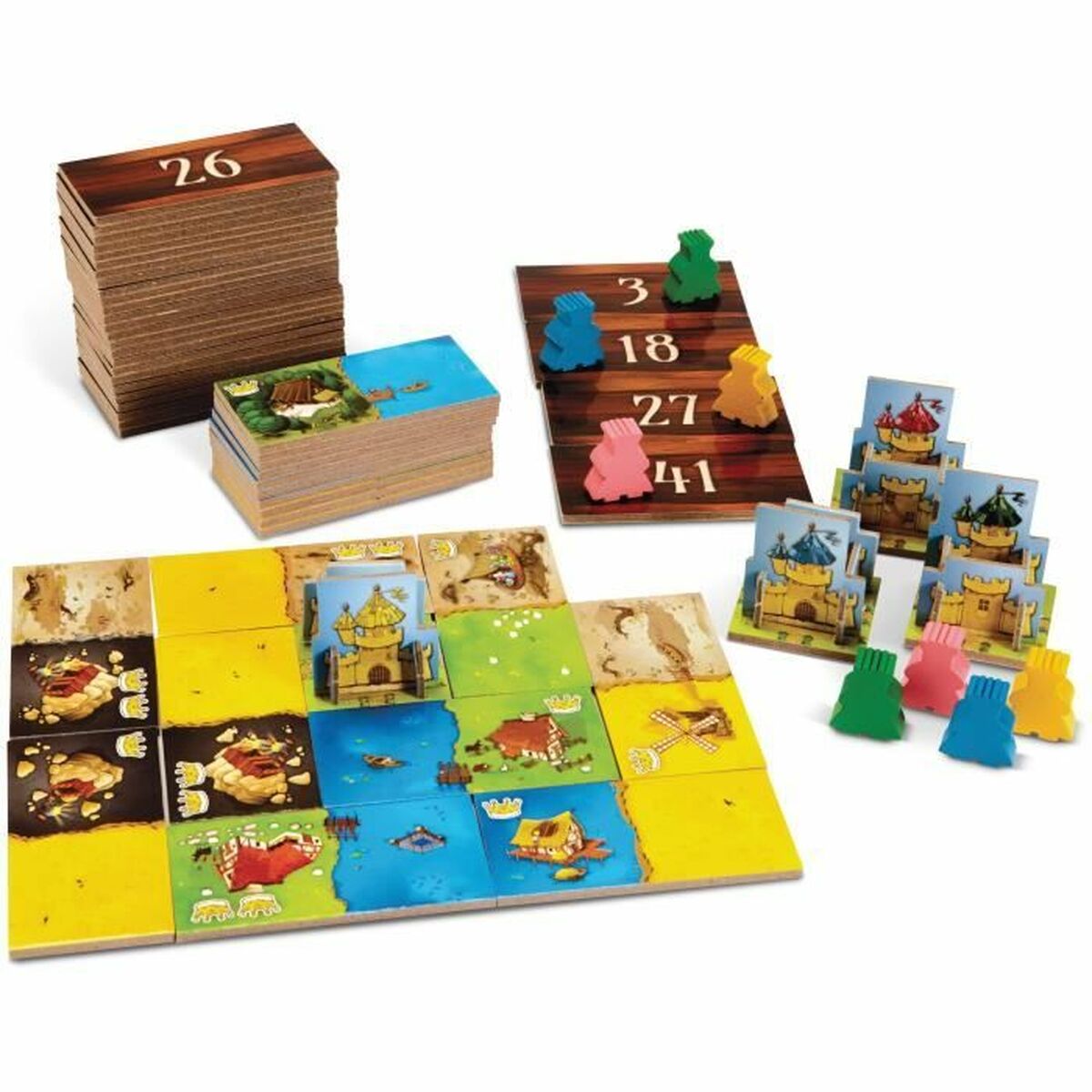 Sällskapsspel BlackRock Kingdomino - 2