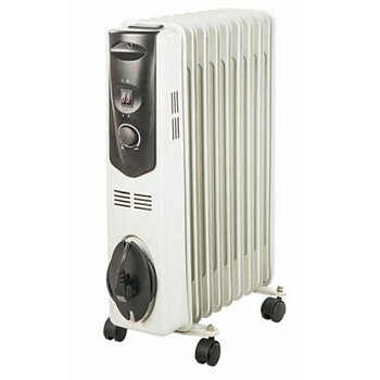 Oljeelement (7 ribbor) S&P SAHARA 1503 Grå 1500 W