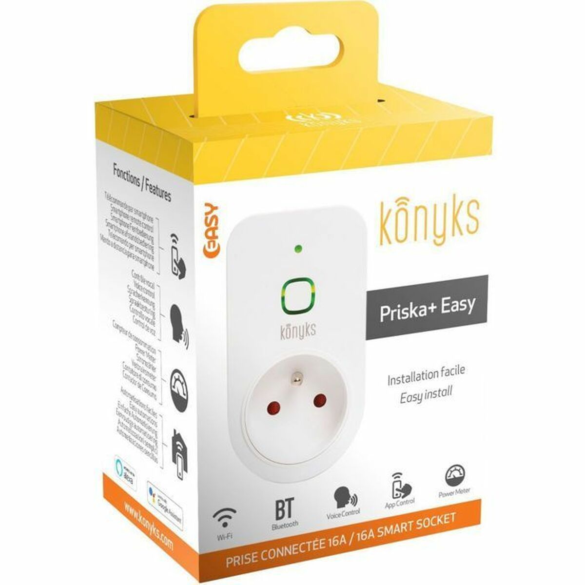 Smartkontakt OR: Intelligent Kontakt Konyks Priska+ Easy Wi-Fi 16 A