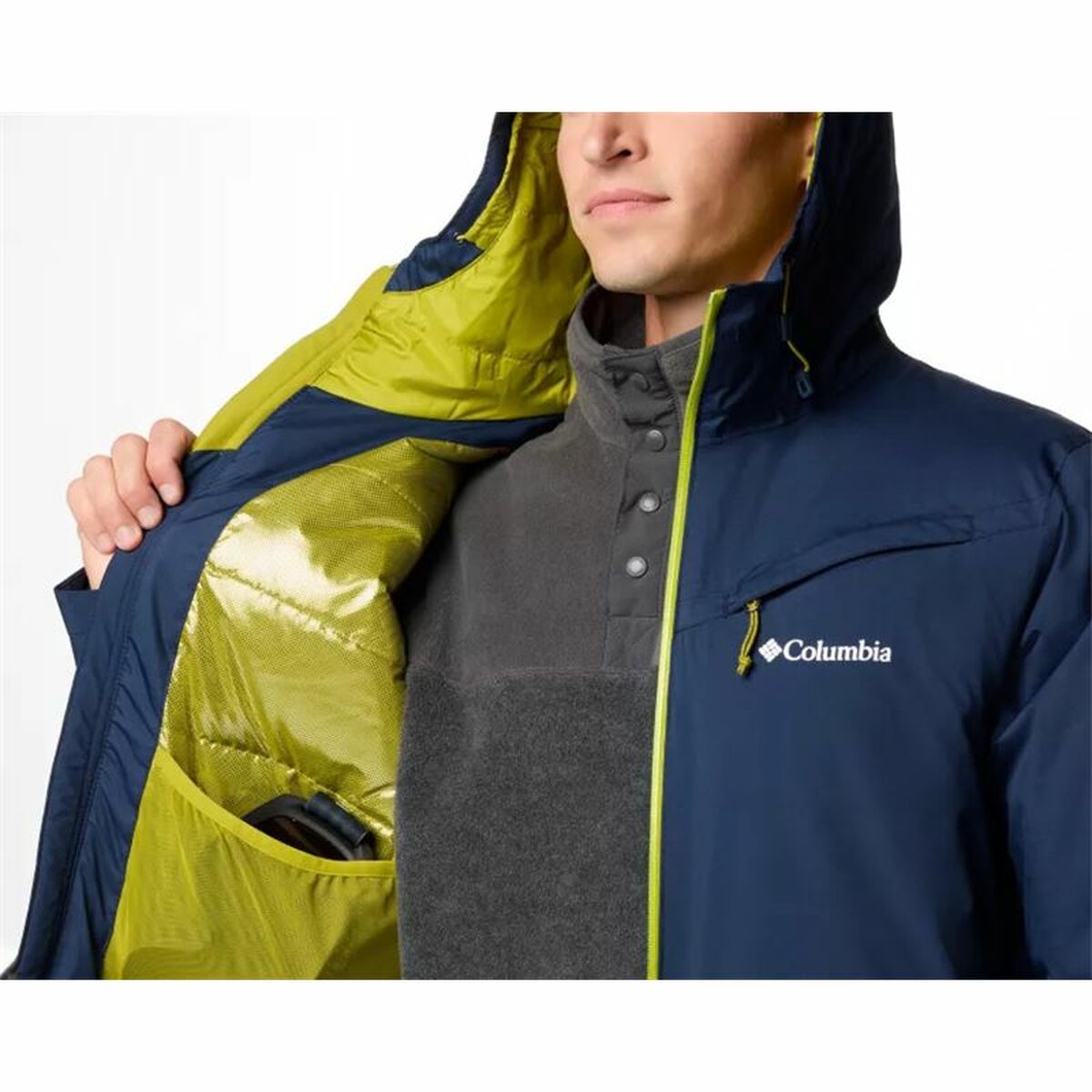Träningsjacka Herr Columbia Iceberg Point™ II Blå - 4