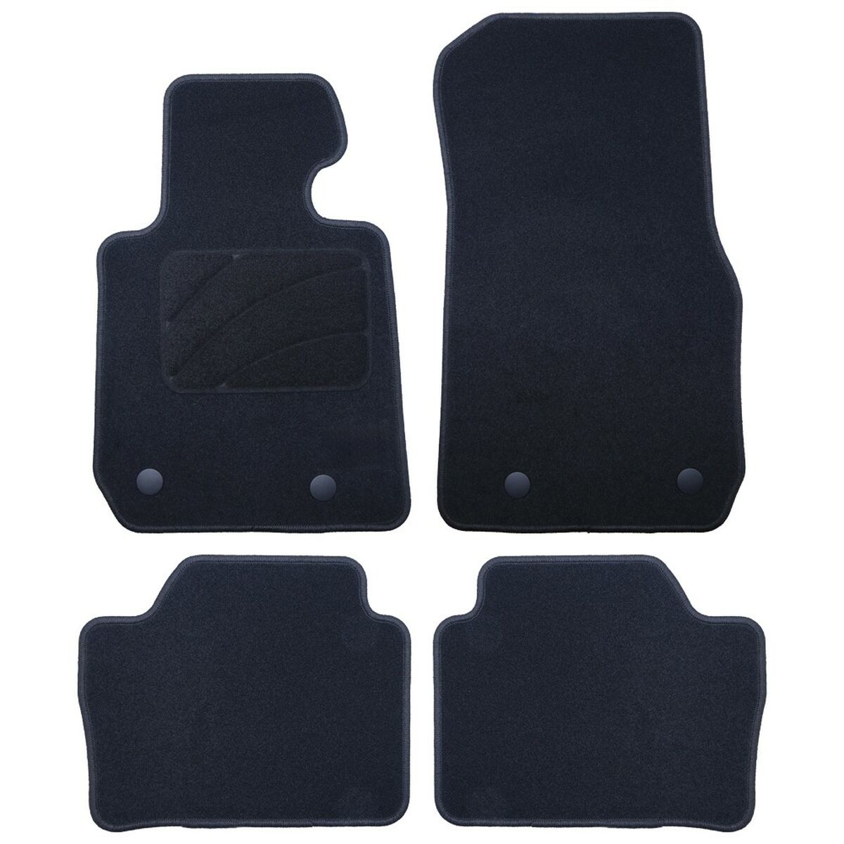 Set med bilgolvmattor OCC Motorsport OCCBW0049 Bmw F30 Serie 3 Sedan 5 Delar